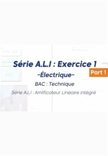 Renforcez vos bases en électrotechnique avec Mr Samir