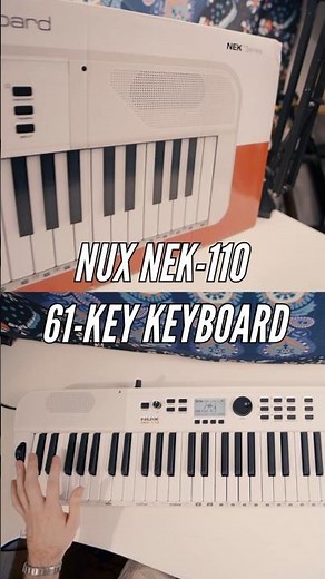 NUX NEK-110 61-Key Portable Keyboard | Short Unboxing and Demo