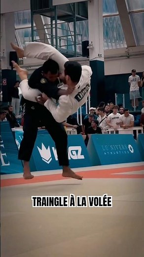 Sauvegardes cette techniqe de JJB : Triangle à la volée ✈️