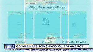 Goggle Maps now shows 'Gulf of America'