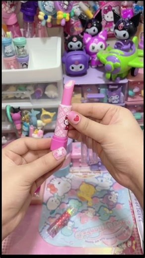 Kuromi sanrio kuromi and Mymelody stickers stationery#kuromi#stationery#sanrio#stickers#shorts