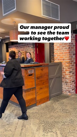 1.3K views · 11 reactions | Teamwork at the front desk Checking in guests and checking out lunch spots | The Old Woolstore | Facebook