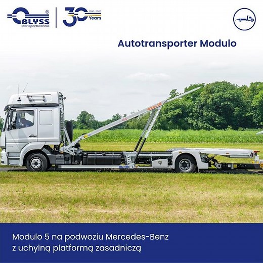 Poznaj autotransporter Blyss Modulo 5