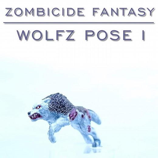 Zombicide: Fantasy || Wulfsburg || Zombie Wolfz Pose I #shorts #zombicide #massivedarkness2