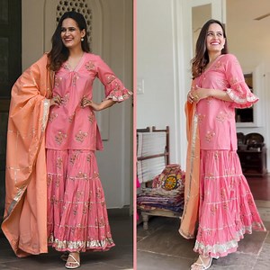 5K views · 94 reactions | Comfy Cotton Summer Essentials! This summer make your ethnic wardrobe filled with hues that will keep you calm and style that will keep you trendy! Visit our website www.bunaai.com to shop these outfits now! Seen here: - Netra Cotton Suit Set - Gulshan Cotton Suit Set - Wahiba Cotton Suit Set Available in sizes ( XS to XXL ) #ethnicwear #cotton #suitsets #suitsetsforwomen #onlinestore #womenofbunaai #bunaai | Bunaai | Facebook