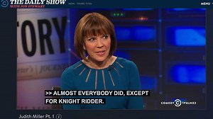 Guess who Judith Miller said got Iraq WMD reporting right? (And it wasn’t her)