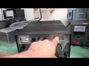 Drake TR-4 transmit test