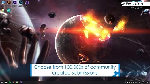 桌面软件《Wallpaper Engine》脱离测试 正式发售