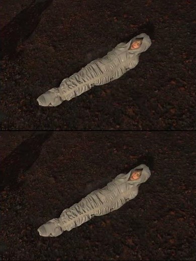 Container Repair Spray on Human - Death Stranding