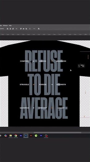 🔥 Day 30 | Creating a Cool T-Shirt Design in Photoshop 👕 #shorts
