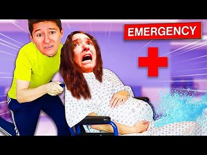 OLIVE Went To EMERGENCY ROOM ! BABY is COMING..😱 (SPY NINJA GENDER REVEAL)