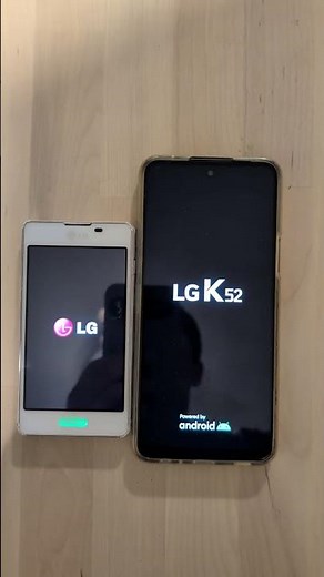 LG Optimus vs LG K52 boot test #shorts #youtube #tech