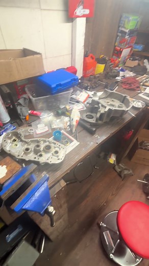 Motor assembly begins #motorcycle #harleydavidson #knucklehead #flathead #shovelhead