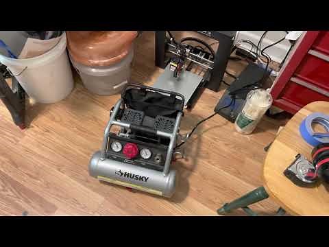 Husky One gallon air compressor