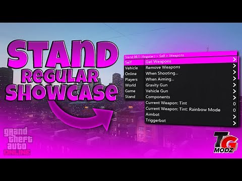 *UPDATED* Stand Regular Mod Menu SHowcase | GTAV Online