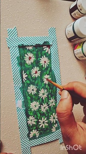 Easy & Beautiful Flower Acrylic Painting 🌸 | Simple Painting Ideas for Beginners