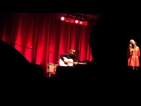 Conor Oberst live acoustic - Lua (with First Aid Kit, Bright Eyes song ) - Munich 2013-01-22