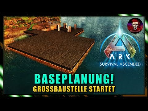 ARK Survival Ascended The Island | #12 | Baseplanung & Großbaustelle vorbereitet | Deutsch #ark