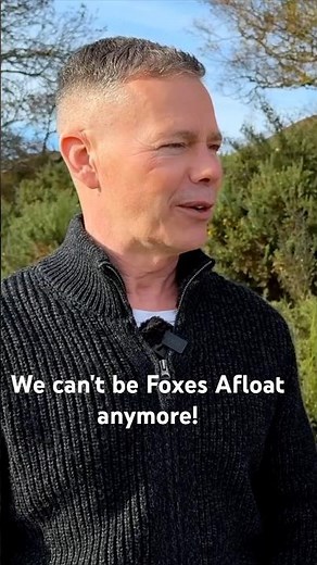 We Can’t Be Foxes Afloat Anymore...!?!? 😬 #shorts #newvlog #foxesafloat