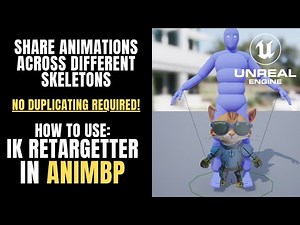 Share Animations with Different Skeletons (How to use IK Retargeter in Animation Blueprint) UE5