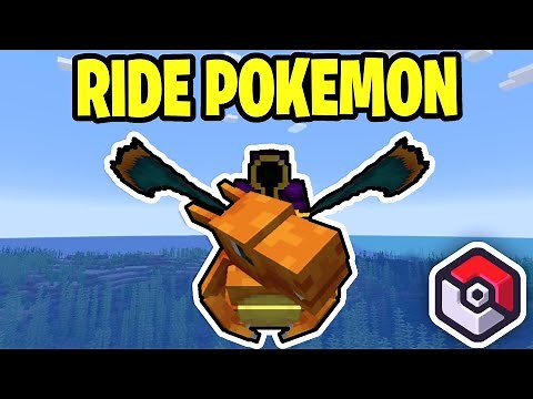 How To Ride Pokemon In Cobblemon! - All Pokemon