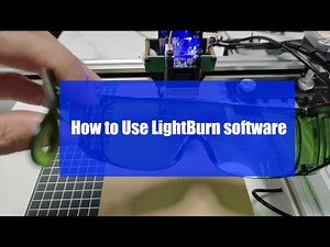How to Use LightBurn software for iDraw 2.0