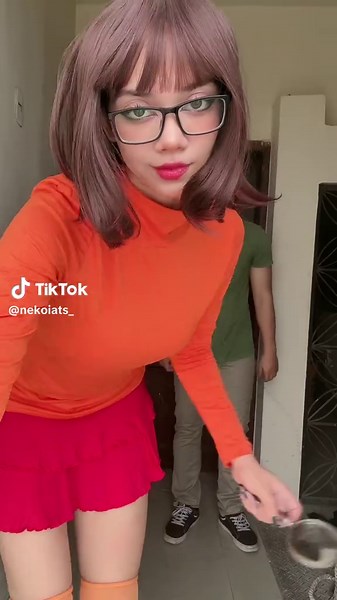Cosplay de Velma y Shaggy de Scooby-Doo