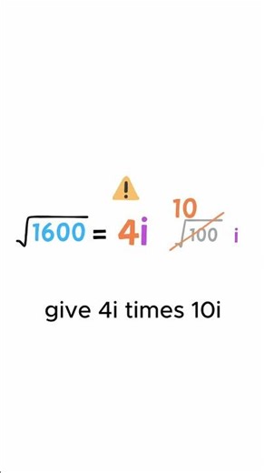 Be Careful with Negative Square Roots