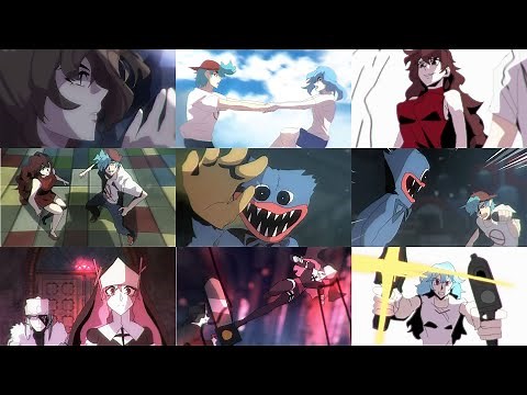 Huggy Wuggy │ Sky │ Taki │Friday Night Funkin But it's Anime Compilation
