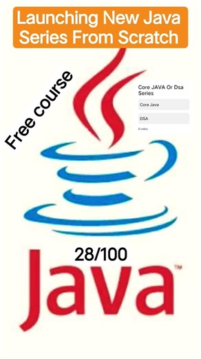 Launching Java Series Soon Update #java #computerscience #ytshorts