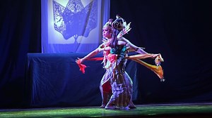 Traditional Dance Performance with Shadow Puppet