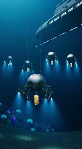 “Deep Sea Mining Robots – Exploring The Unknown Ocean Floor 🌊🤖 #TechInnovation #USAtech