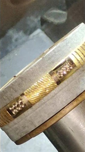 Amazing Gold 22K Bangles Cutting Process 🔥 | Satisfying Jewelry Making 😍 #goldbangles #goldjewelry