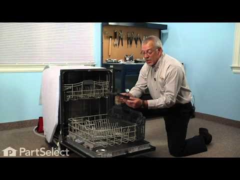 Dishwasher Repair - Replacing the Small Items Silverware Basket (Whirlpool Part # 8519716)