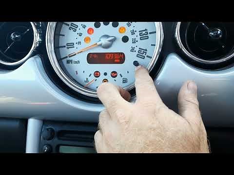 Mini Cooper Clock Adjust reset