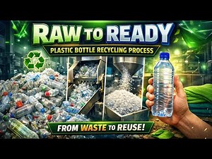 Plastic Bottle Recycling Process | From Waste to Reuse