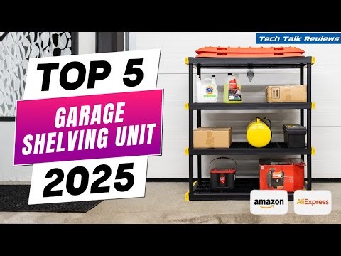 Best Garage Shelving Units 2025 – Strong, Durable & Easy to Assemble!