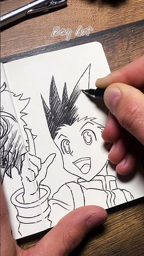 [ASMR] Drawing GON FREECSS ✌️😇 - Hunter x Hunter