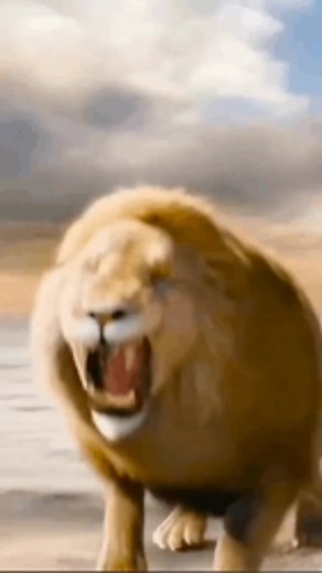 Stunning Close-Ups of a Roaring Lion in Nature