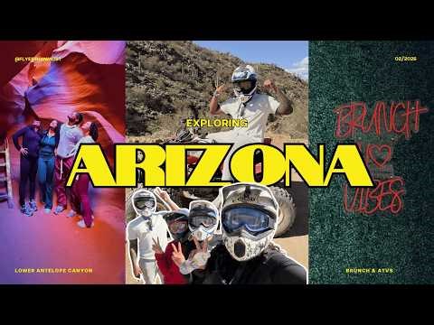 Arizona Travel Vlog | Lower Antelope Canyon, Bam Kazam, ATV & Sugar Jam