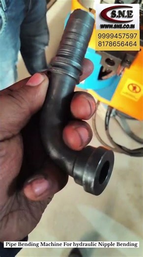Pipe Bending Machine for Hydraulic Nipple Bending | High-Strength Bending for Hydraulic Fittings