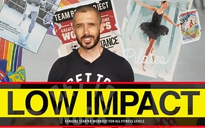 【Body Project】低冲击健身操无跳跃动作 从今天开始运动吧