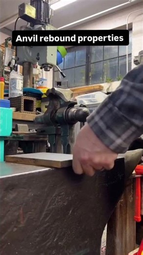 An anvil is not a lump of dead metal. It is a spring. #astronomy #physics