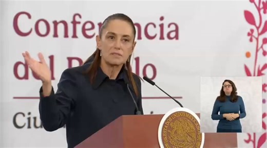“¿Dónde quedó la patria y el amor por México, la soberanía y la independencia?”, cuestiona la presidenta Claudia Sheinbaum a funcionarios que dan entrevistas en cadenas de Estados Unidos para criticar su gobierno.“Esto es antipatriota”, añade.
