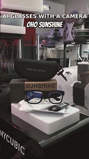 AI Glasses With a CAMERA?! 🤯 | OHO Sunshine Smart Glasses