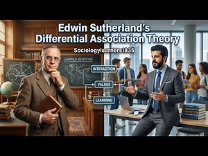 Differential Association Theory | Edwin Sutherland | Criminology & Sociology
