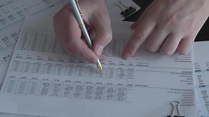 A thorough and detailed analysis of financial data utilizing various charts, graphs, and comprehensive notes