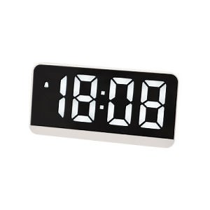 [Hot Item] New Arrive Simple Digital Alarm Clock Voice Control Bedside Table Clock