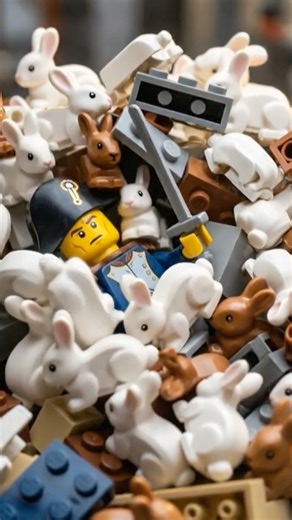 Napoleon vs. 3000 Bunnies 🐰⚔️ #shorts