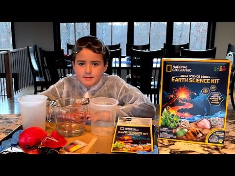 Volcano National Geographic Earth Science Kit VOLCANO
